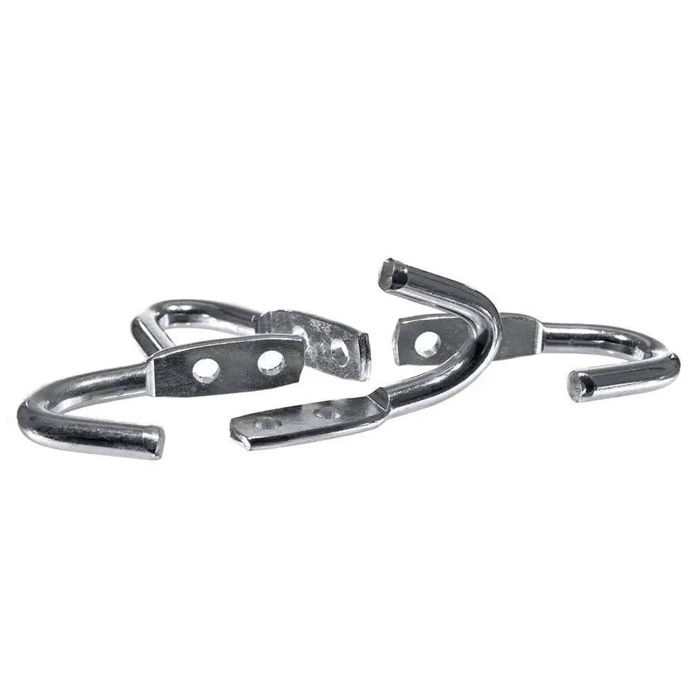 Rope Binding Hooks Five Eighth Inch Open End 20 Pack for tarp anchors and tie downs, durable metal construction for outdoor fastening
