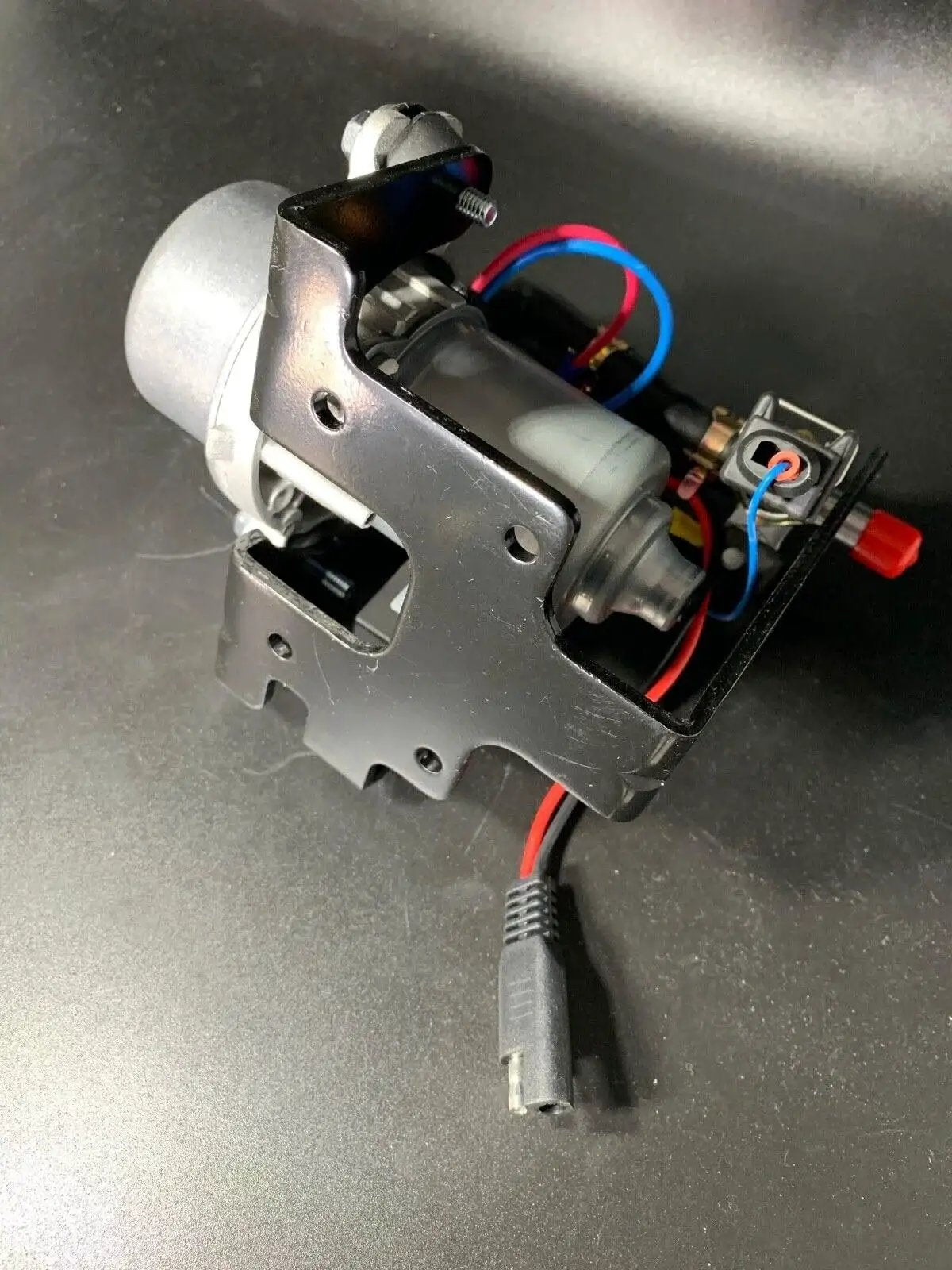 Ultra Quiet Rotary Vane Vacuum Pump For Brake Boosters Delivers Up To 28 Inches Of Vacuum In Seconds with wiring shown