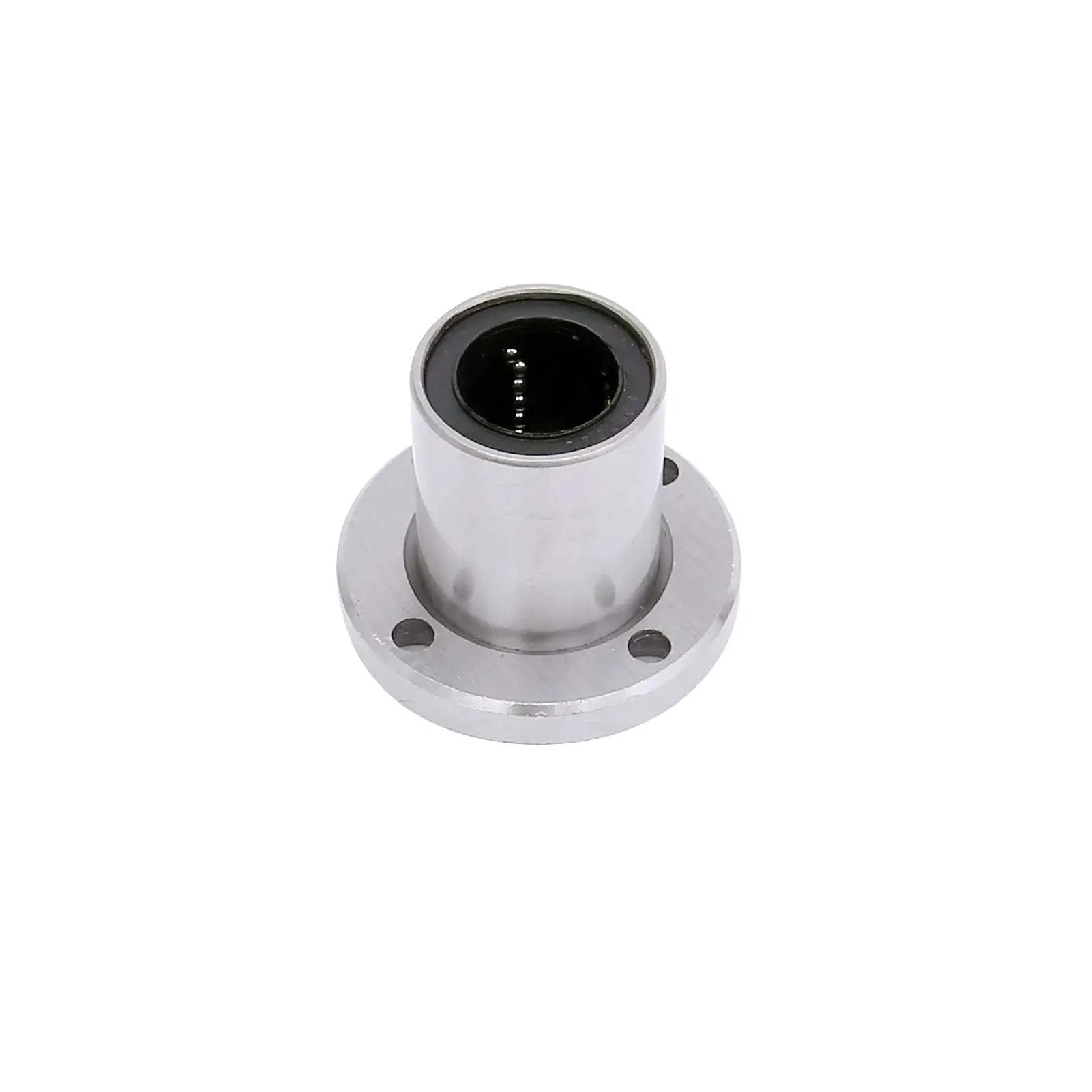 Round Flange Linear Ball Bearing LMF20UU Set Of 2 For 20mm Bore 32mm Outer Diameter And 42mm Length for CNC machines front view