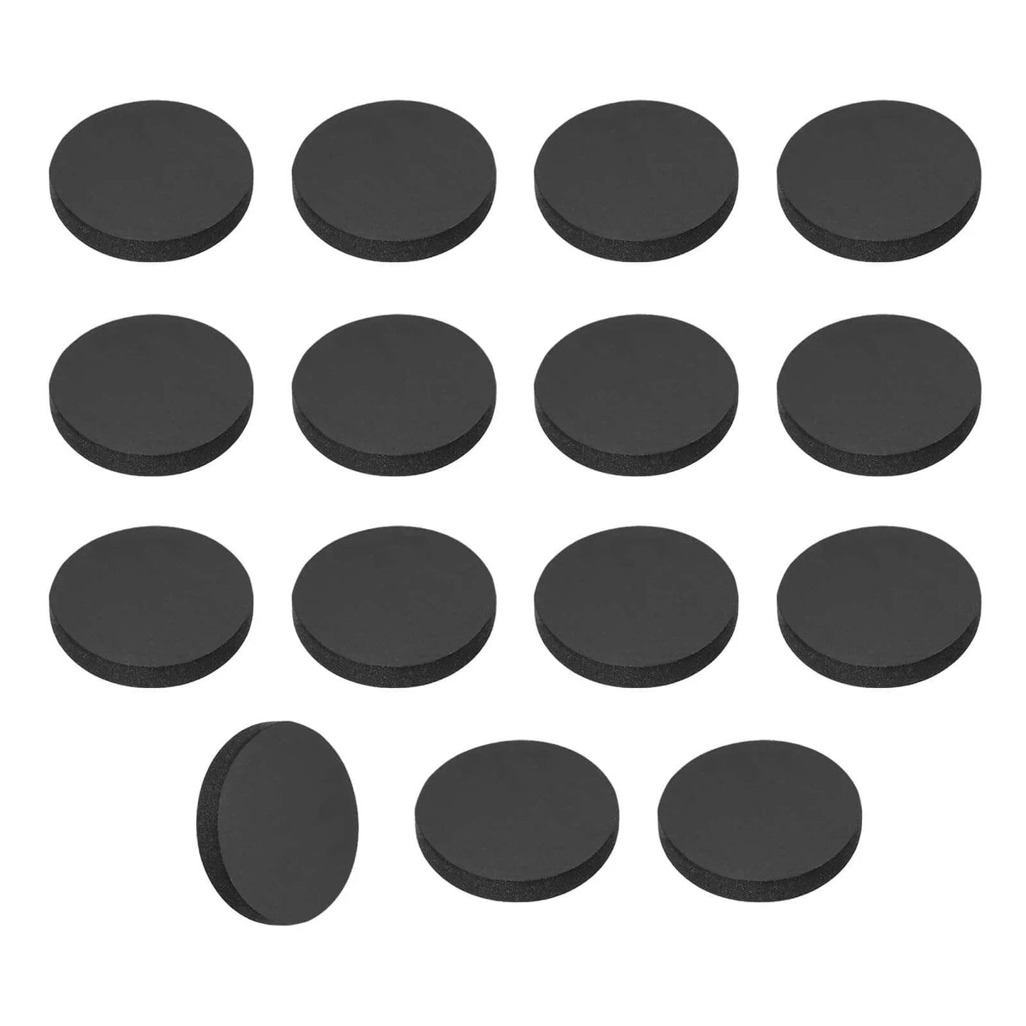 15 Pack Rubber Solid Disc Washers 10mm Outer Diameter 3mm Thick Anti Slip Non Adhesive Flat Round Gasket Pads For Furniture Appliances DIY Craft Black Cushioning Spacers Ideal For Home Improvement Projects And Crafts
