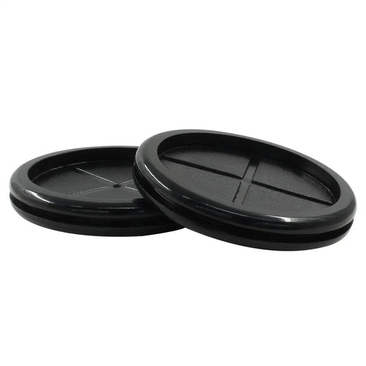 2-1/8 Inch Inner Diameter Rubber Grommets For Wiring And Routing 2-1/2 Inch Drill Hole Dia 6 Pack Double Sided Rubber Plugs