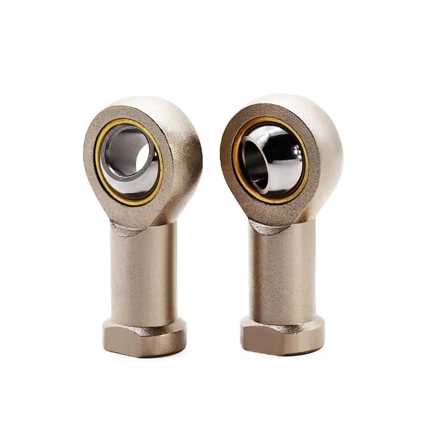 Rugged Rod End Bearing With Internal Thread For F M4 M5 M6 M8 M10 Metric Female Cylinder Fisheye Connector Ball Bearing Joint For Robotics CNC Machinery Drop In Ready M12 Thread Option front view