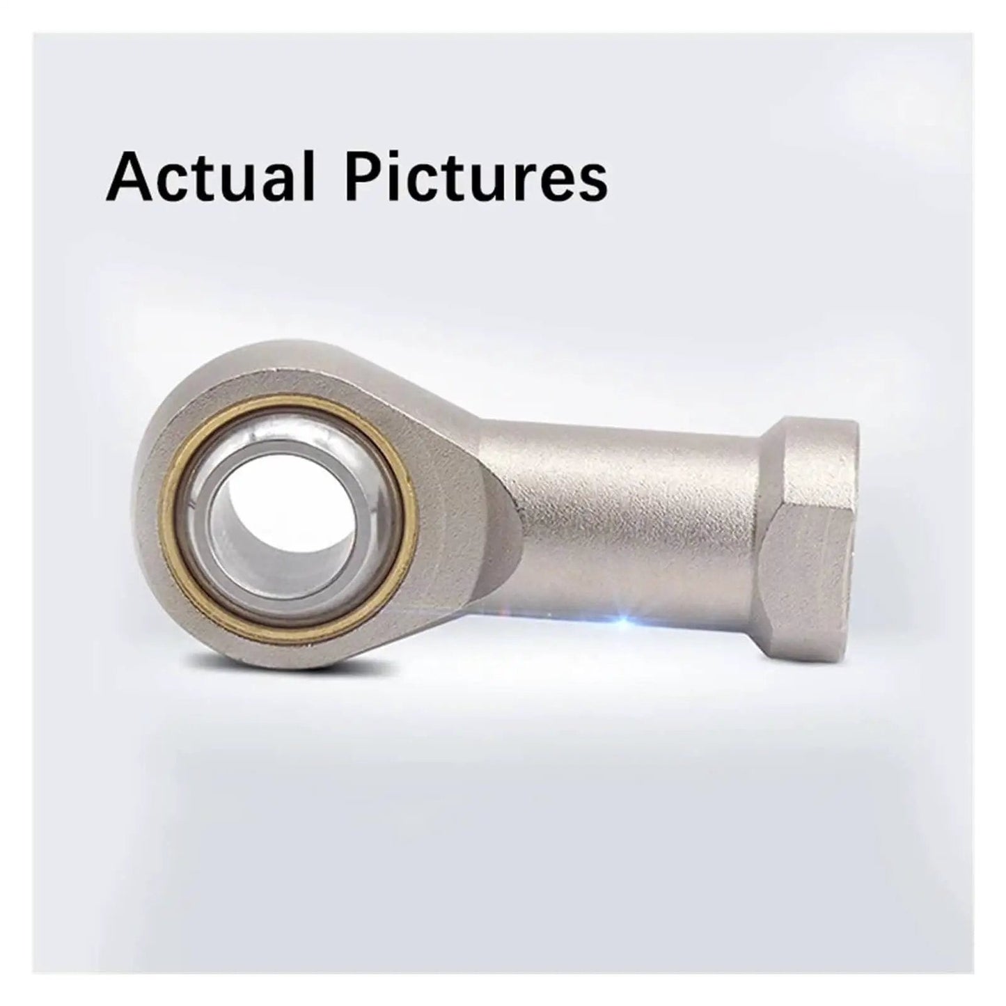 Rugged Rod End Bearing With Internal Thread For F M4 M5 M6 M8 M10 Metric Female Cylinder Fisheye Connector Ball Bearing Joint