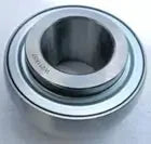 W211K57 Agricultural Disc Harrow Bearing bore 1-3/4″ inch showing the front view of the bearing with a shiny steel finish.