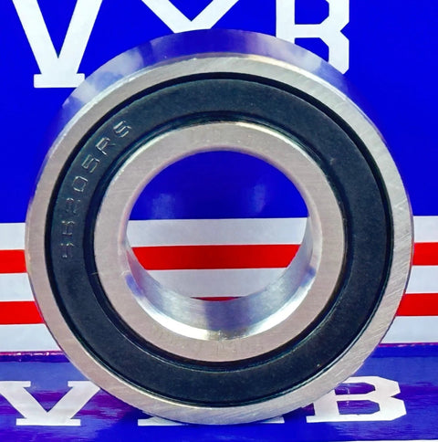 Stainless Steel 6205-2RS Bearing 25x52x15mm - Sealed