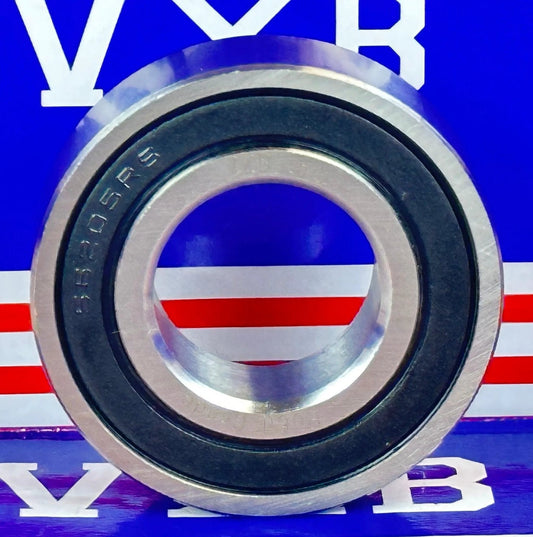 Stainless Steel 6205-2RS Bearing 25x52x15mm - Sealed
