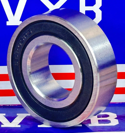 Stainless Steel 6205-2RS Bearing 25x52x15mm - Sealed