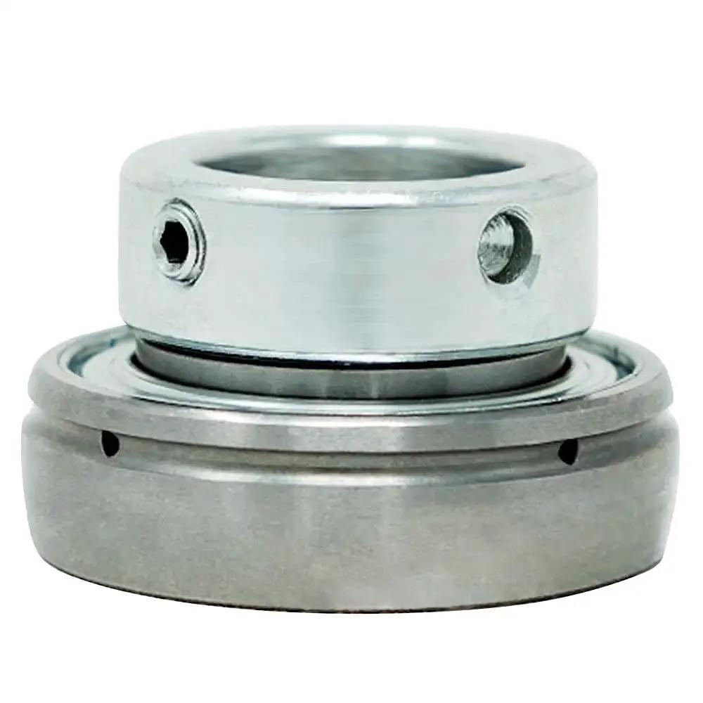 SA206-20 Insert Bearing with 1.25in Bore and Eccentric Collar, Heavy Duty, Spherical Outer Diameter, Lubrication Hole, OEM Replacement