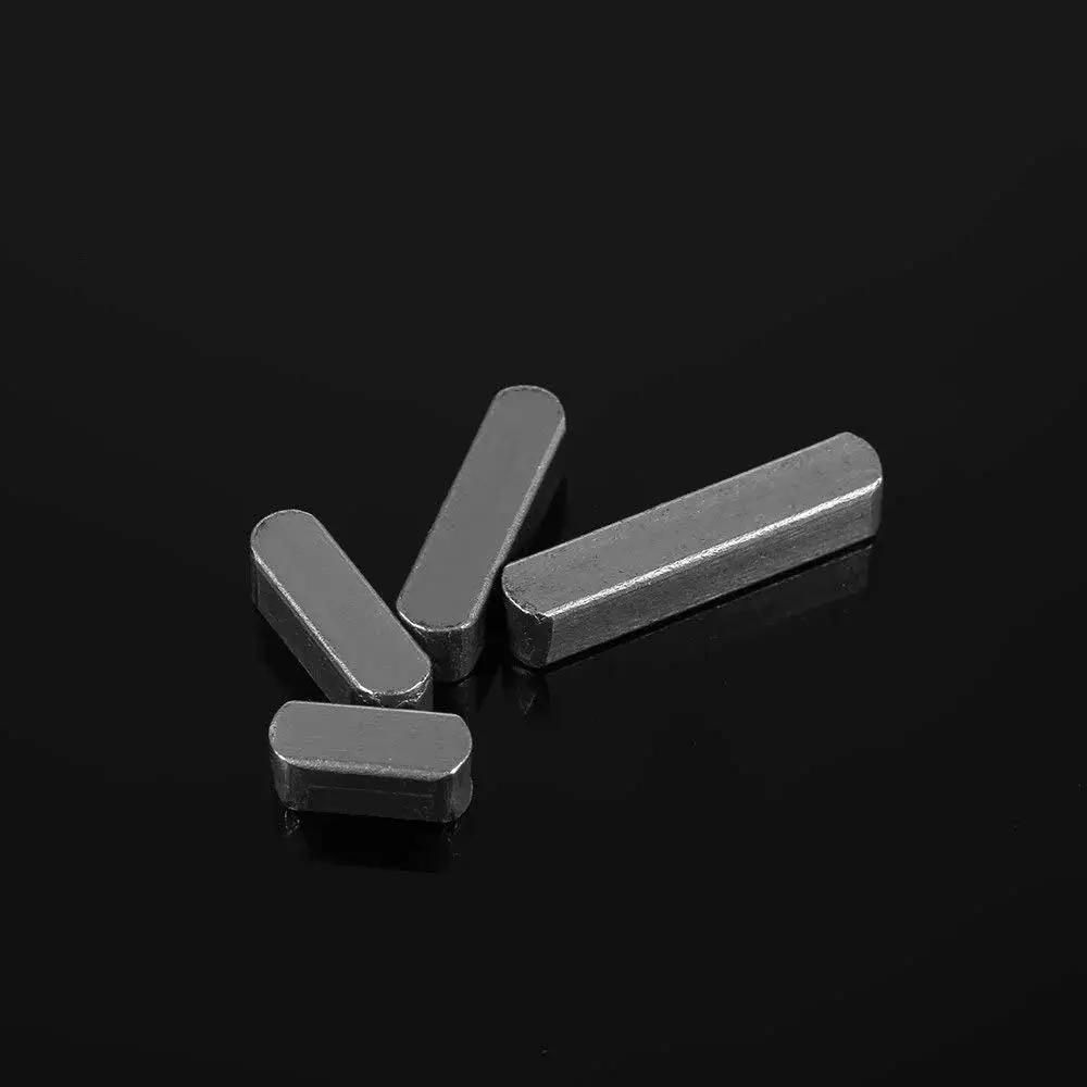 Keyway Key Stock Set 60 Piece SAE Key Stock Assortment For Pulleys Gears And Sprockets To Shafts with square steel keys