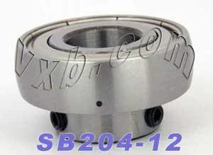 SB204-12 Bearing 3/4 inch Bore Insert Mounted Bearing