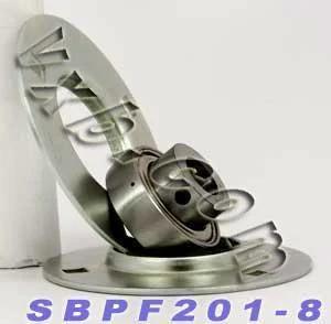 SBPF201-8 1/2 Pressed Steel Bearing 3-Bolt Flanged Mounted Bearing