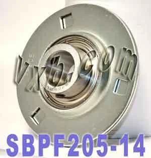SBPF205-14 Pressed Steel Housing Bearing 3-Bolt Flanged Mounted