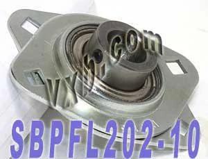 SBPFL202-10 5/8 Pressed Steel Bearing 2-Bolt Flanged Mounted Bearing