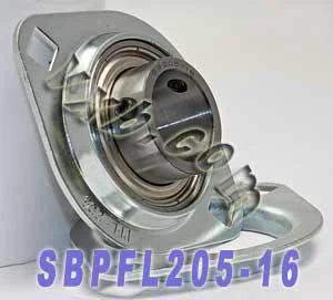 SBPFL205-16 Pressed Steel Housing Bearing 2-Bolt Flanged Mounted