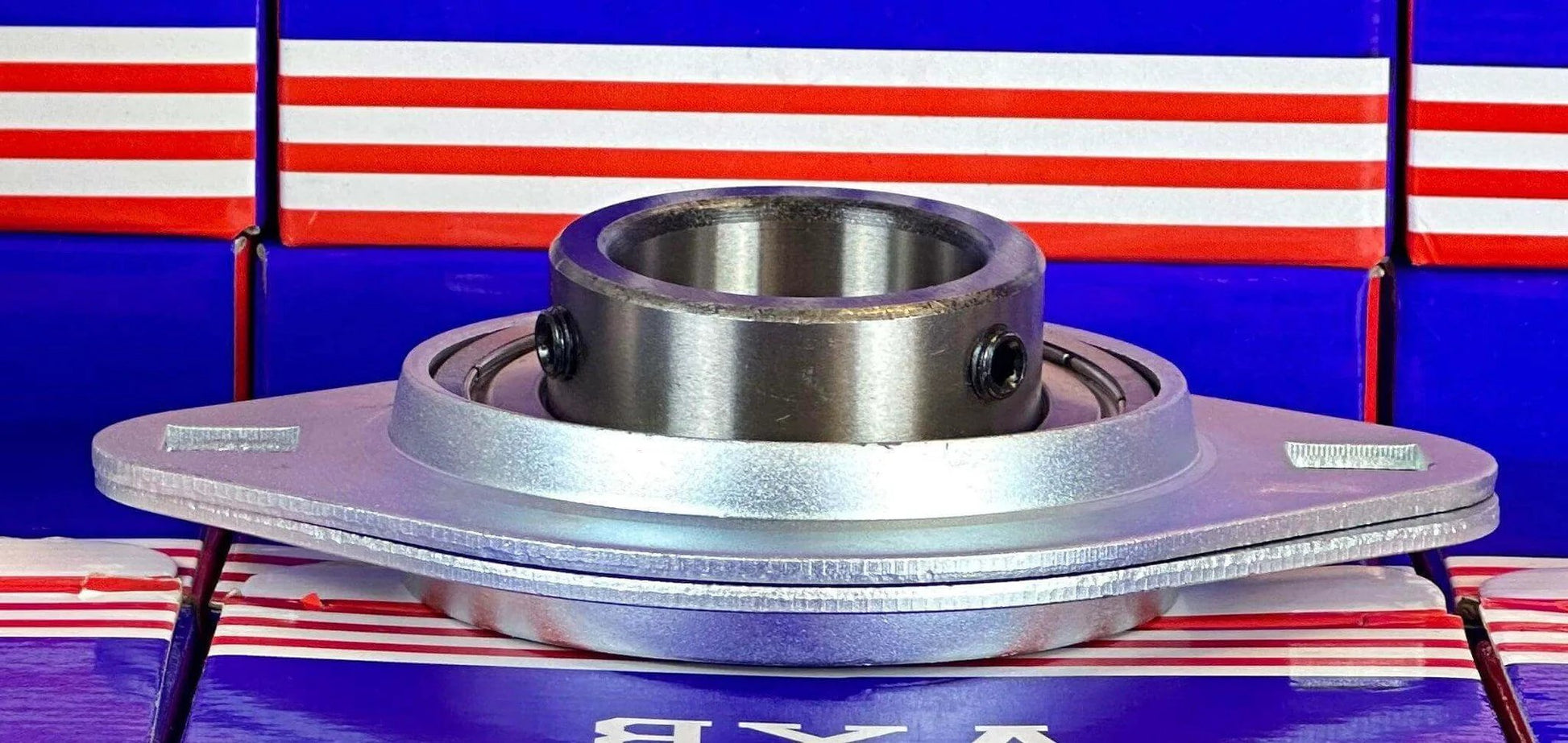 SBPFL208-24 Pressed Steel Bearing 2-Bolt 1-1/2" Flanged Mounted - Buy Bearings online - Fast US Shipping