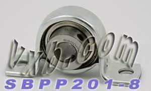 SBPP201-8 1/2 Pressed Steel Bearing 2-Bolt Flanged Mounted Bearing