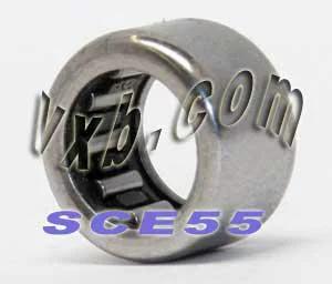 SCE55 Miniature Needle Bearing 5/16x1/2x5/16 inch