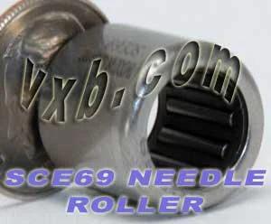 SCE69 Miniature Needle Bearing 3/8x9/16x9/16 inch