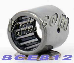SCE812 Needle Bearing 1/2x11/16x3/4 inch