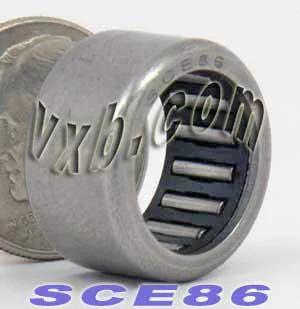 SCE86 Needle Bearing 1/2x11/16x3/8"