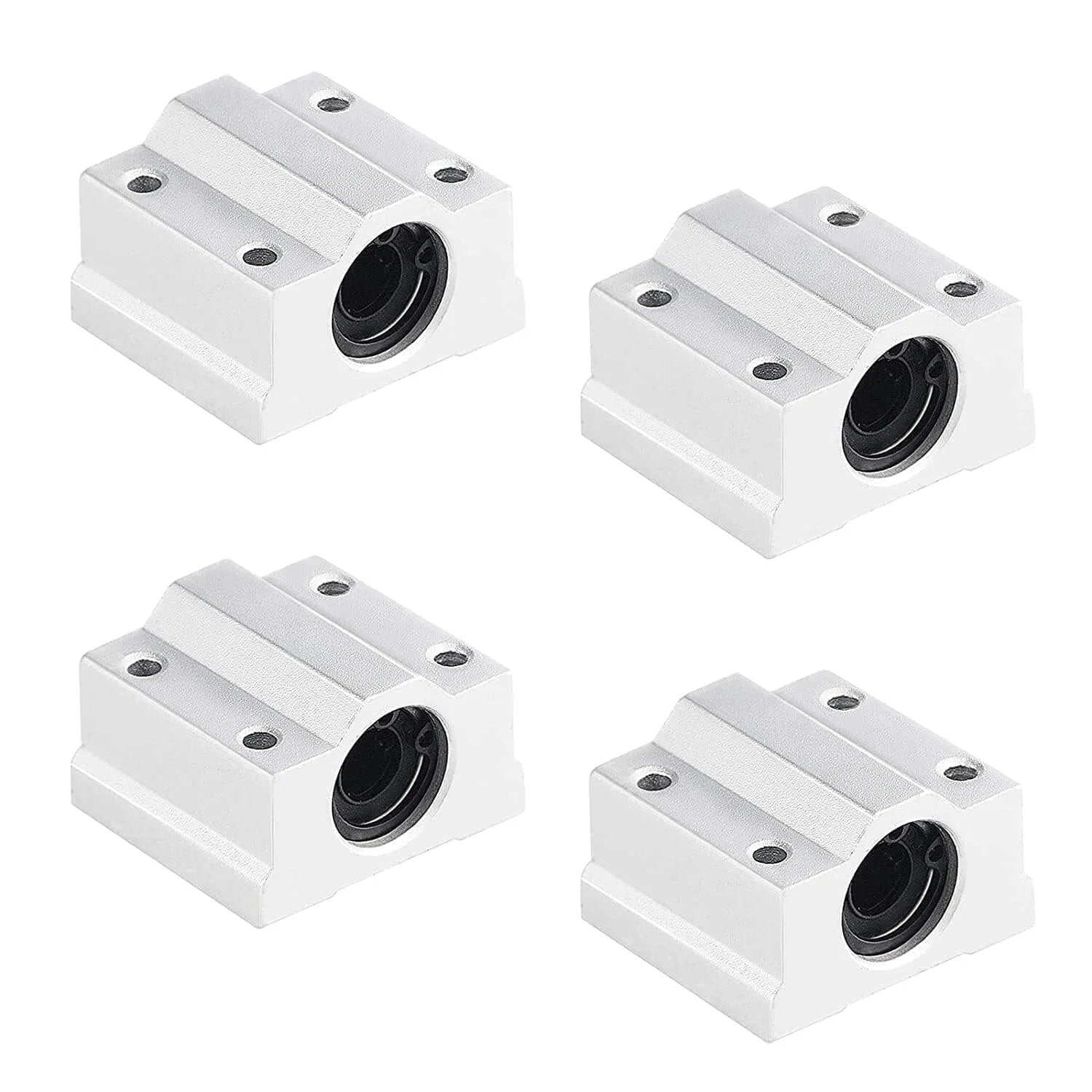 SCS8UU bearings from 16 Piece 750mm Linear Motion Set with 8mm Rods, lead screw, SK8 supports, KP08 pillow blocks and flexible couplings
