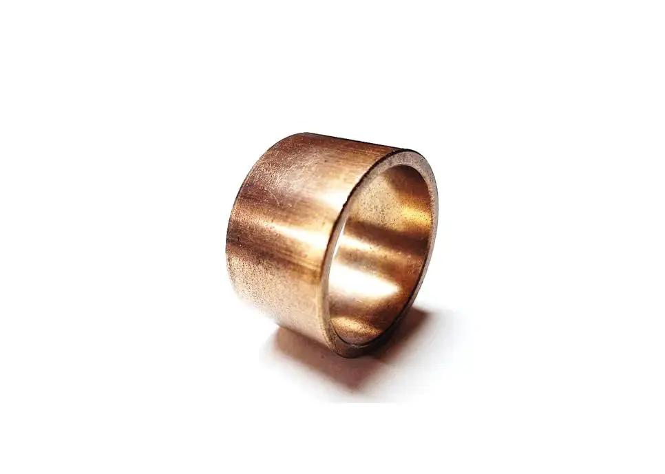 Self Lubricating Bronze Sleeve Bearing With Flange for Your Rig One And A Half Inch ID By One And Three Quarters Inch OD, One Inch Long