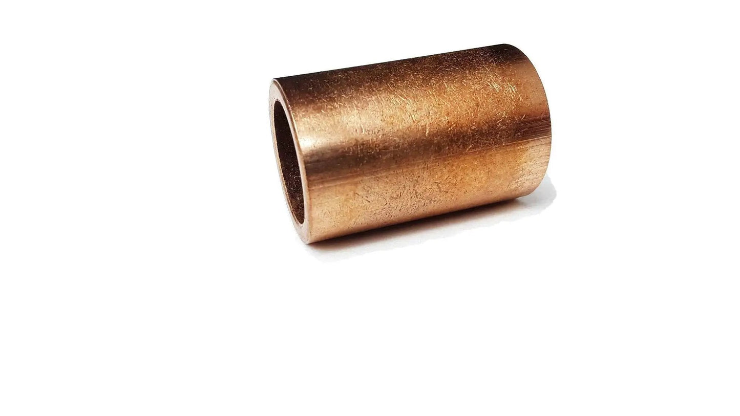 Self Lubricating SAE 841 Bronze Sleeve Bearing Three Quarters Inch Inner Diameter By One Inch Outer Diameter By One And A Half Inch Length Oil Impregnated With 30w For Smooth Operation And Long Lasting Durability Made In USA Bushing For Machinery