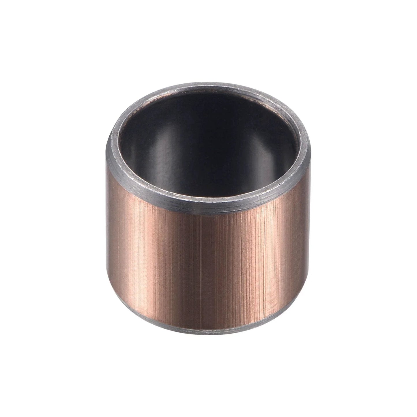 Close-up of Sleeve Bearing One Half Inch Bore Nineteen Thirty Second Inch Outer Diameter One Half Inch Length Wrapped Oilless Bushings