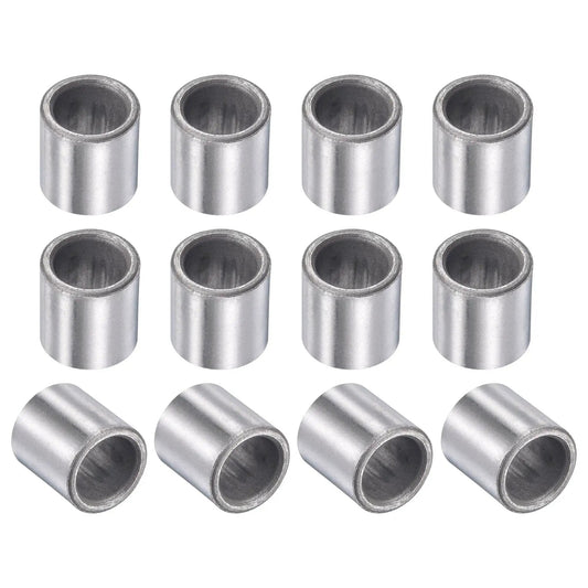 12-pack Self-Lubricating Sintered Iron Sleeve Bearings 10mm Bore 14mm OD 15mm Length Maintenance Free Bushings