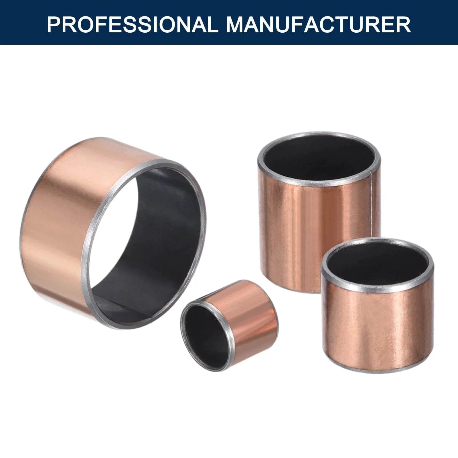 Self Lubricating Sleeve Bearing Three Quarter Inch Bore Seven Eighths Inch Outer Diameter Three Quarter Inch Length Four Pack