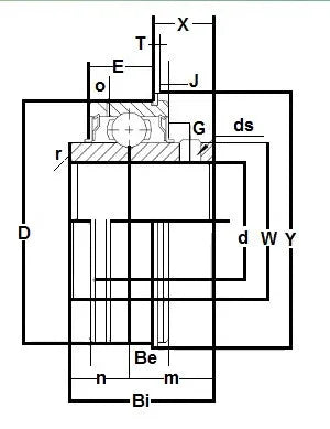 SER-30mm-ZMKFF Bearing Insert Free Spinning 30mm