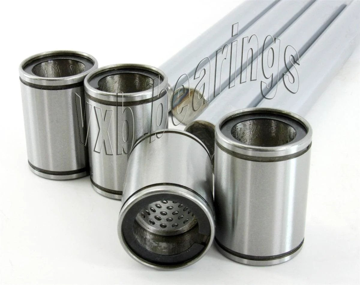 4-Pack 20mm Linear guide Shaft + Ball Bearings for Stamping Forming Dies Parts