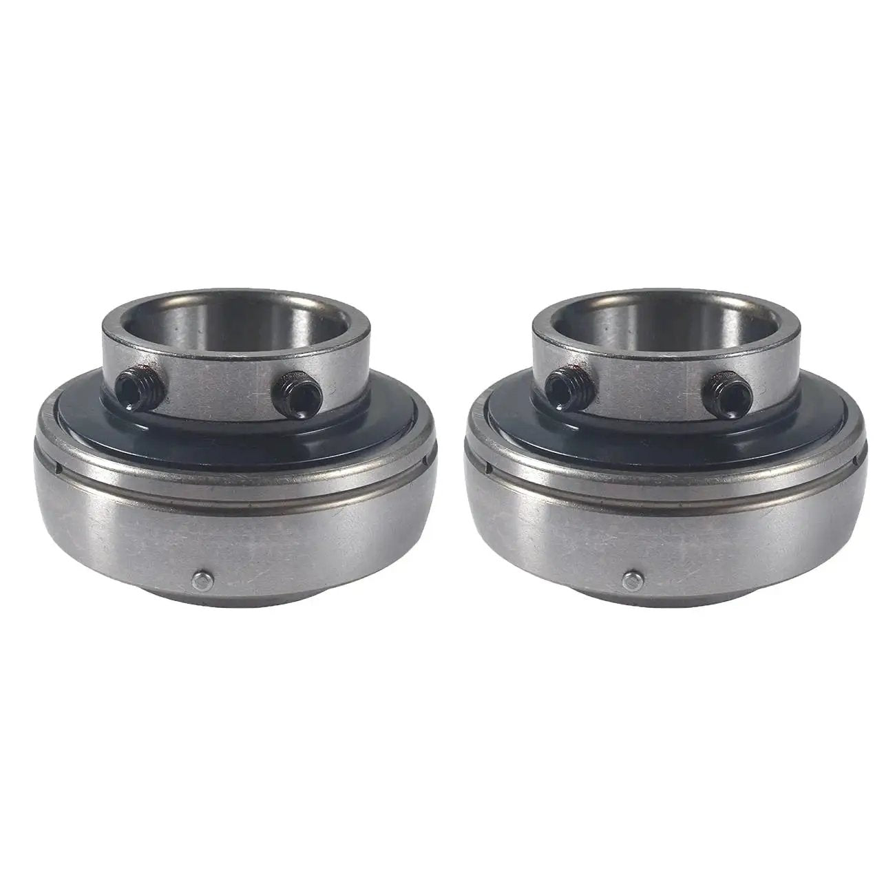 Set Screw Lock Spherical Insert With Two Bearings For 1.25 Inch Bore Height 1.5 Inches Inside Diameter 1.25 Inches Outside Diameter