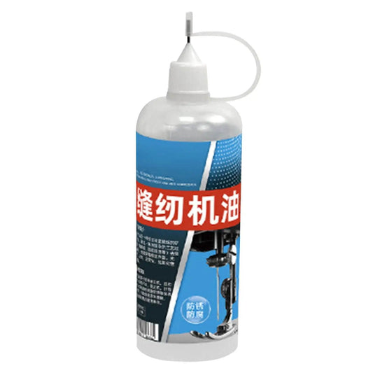 Sewing Machine Oil And High Temperature Lubricant For Precision Machines bottle with applicator nozzle