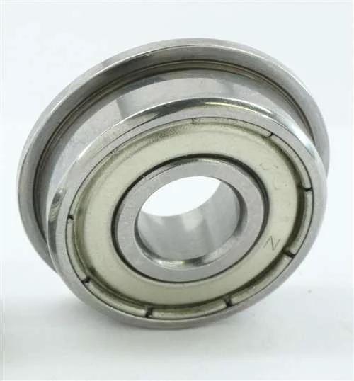 3/32" Slot Car Flanged Ball Bearing - ZrO2 Ceramic Premium Balls