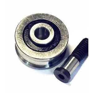 SG66 +M6x8d5 Screw U-Groove Sealed Track Ball Bearing 6x22x10mm