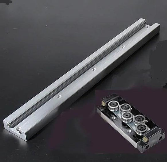 SGR20 2' Linear Guide Rail - SGB20UU-5 Compact Bearing Block