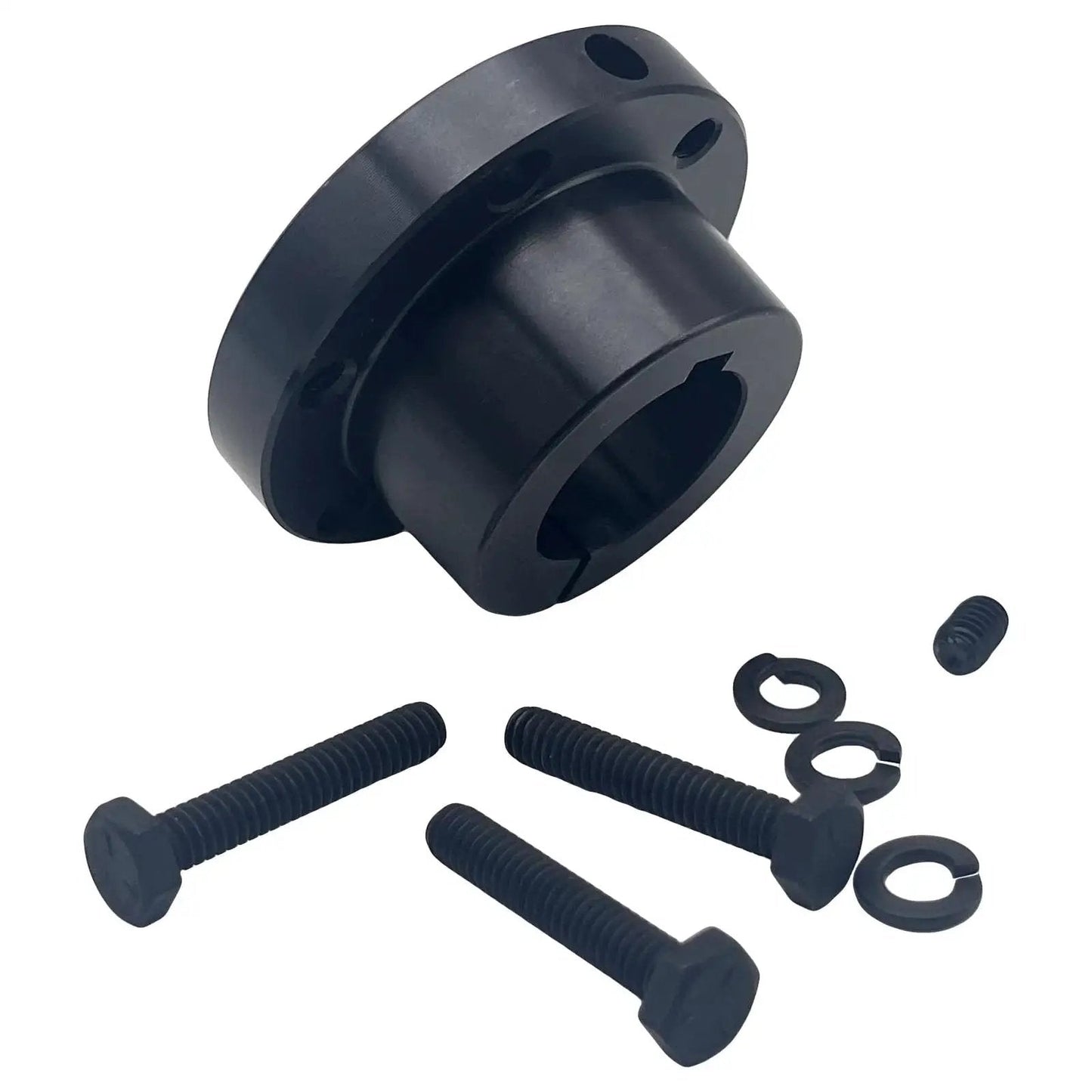 SH Style Quick Disconnect Bushing For Pulleys With 1 Inch Bore Carbon Steel Cast Construction Locking QD Bushing SH Type