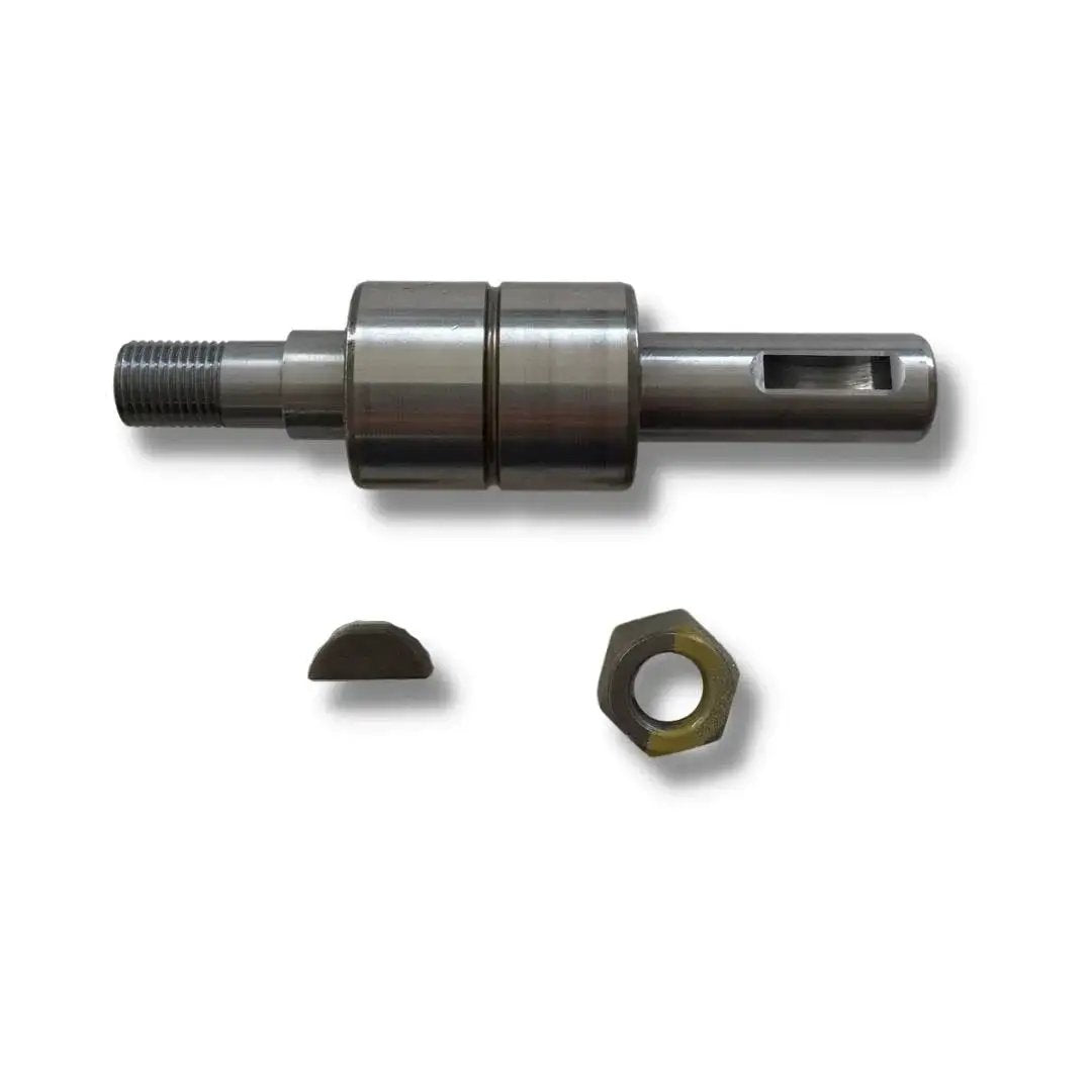 Original Shaft Bearing Assembly For Power Trim Edger Part 304 Made In USA shown with components and sealed bearings