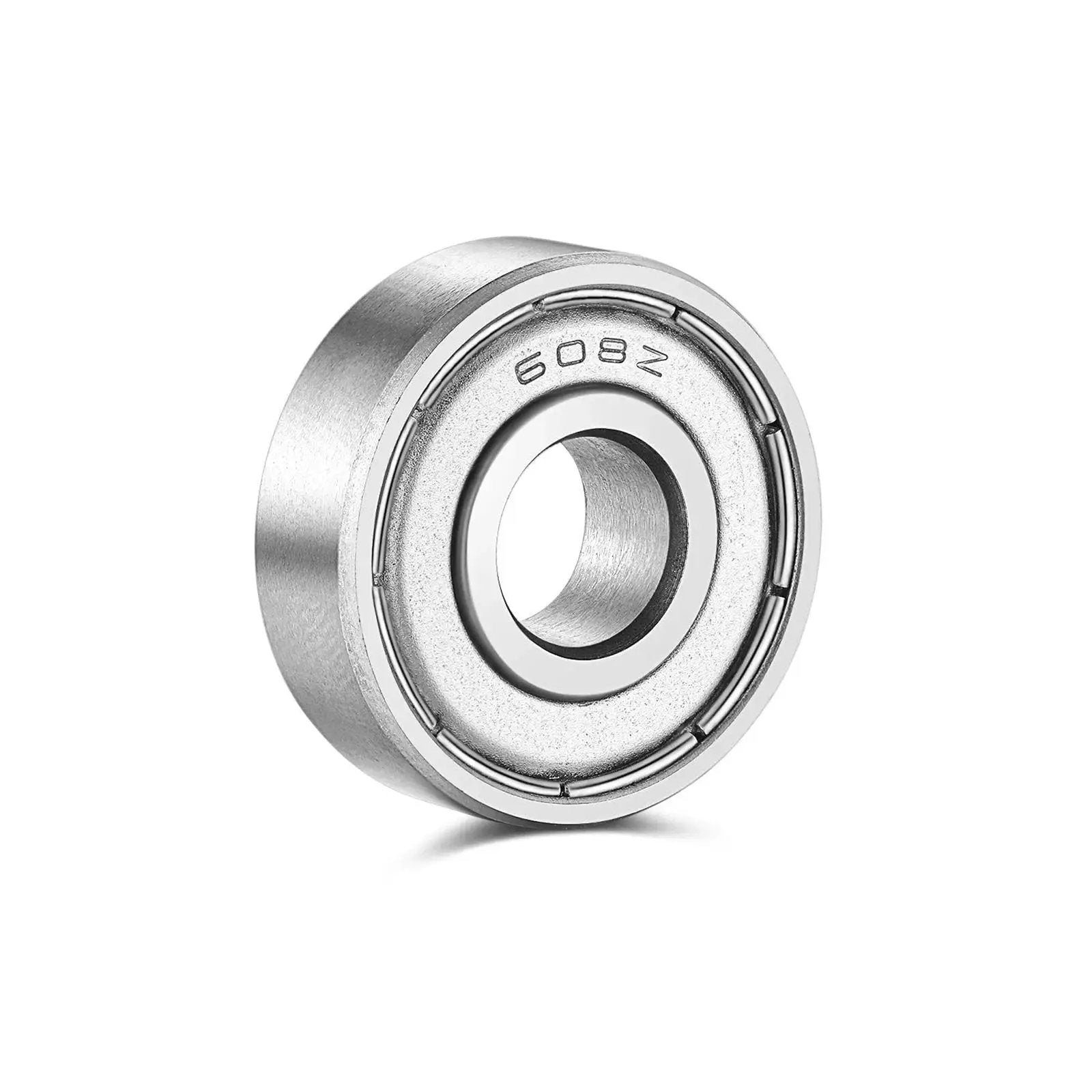 Shielded Sealed 608ZZ Miniature Skateboard Bearings 8x22x7mm 10 Pack for Longboards Scooters Roller Skates