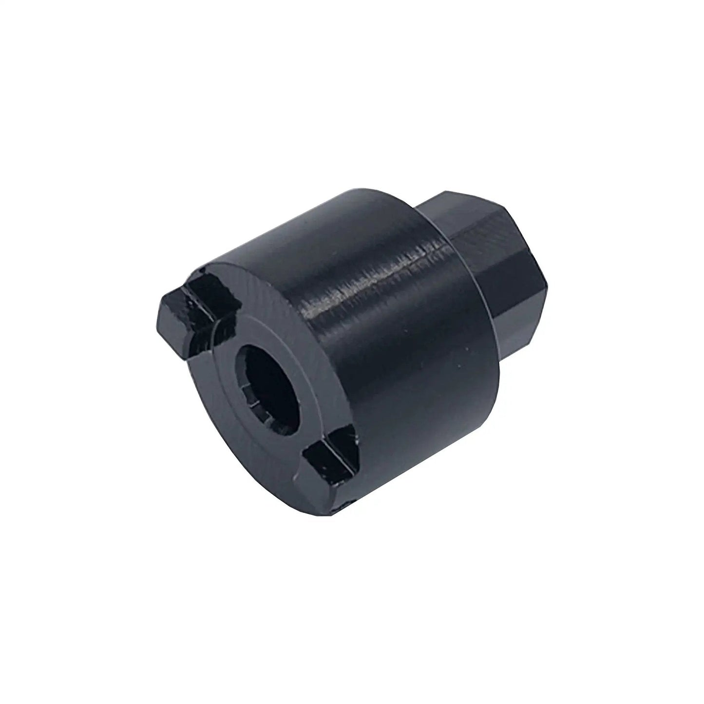 Shift Shaft Bushing Tool Replacement For Mercury Mariner MerCruiser Boats, heavy-duty steel tool, black oxide finish, side view
