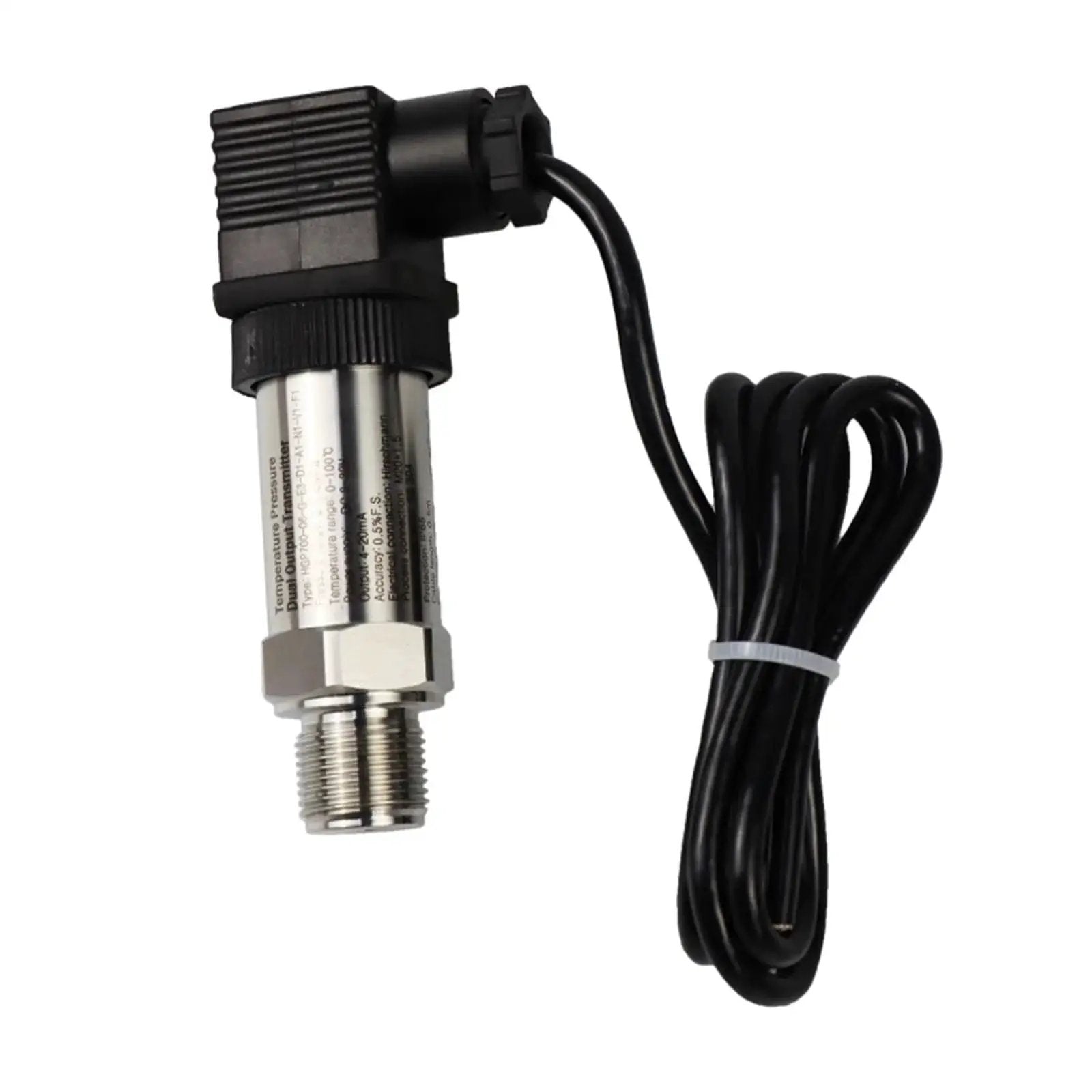 Silicon Pressure Transmitter For Constant Water Pressure Hydraulic And Vacuum Monitoring With 4 To 20 MA Output And 0 To 5V Signal