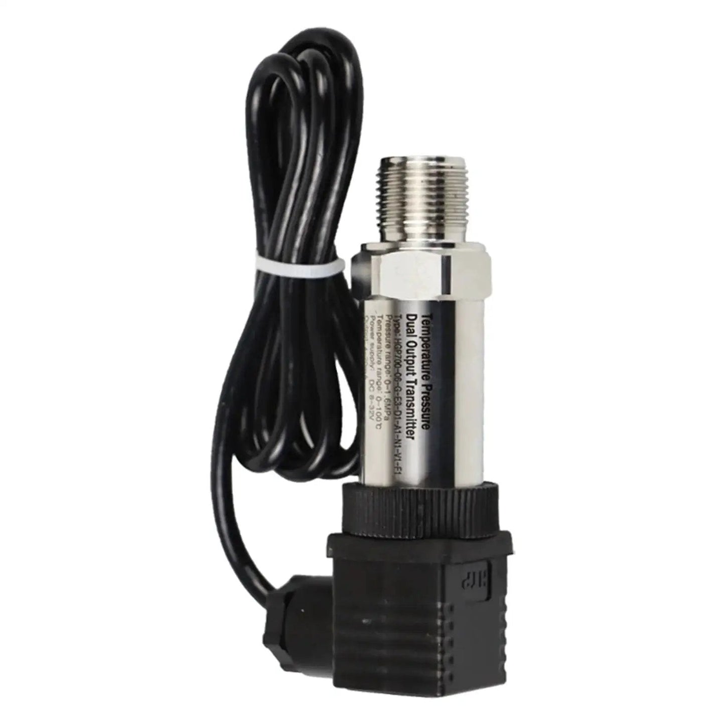 Silicon Pressure Transmitter for Constant Water Pressure Hydraulic and Vacuum Monitoring with 4 to 20 mA Output and 0 to 5V Signal 0 to 25 MPa Range