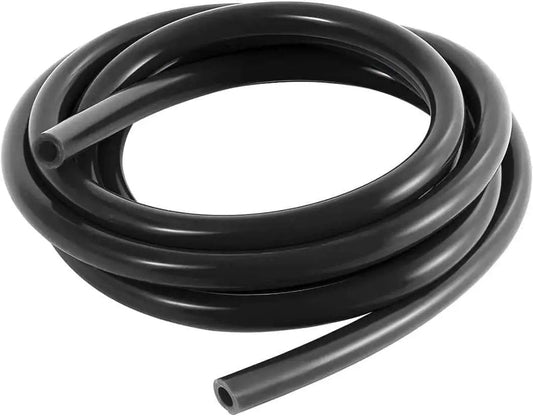 Silicone Vacuum Tubing Hose Line For Automotive Radiator, 10 Feet Long, Inner Diameter 0.25 Inch 6mm, High Temperature Up To 130 PSI