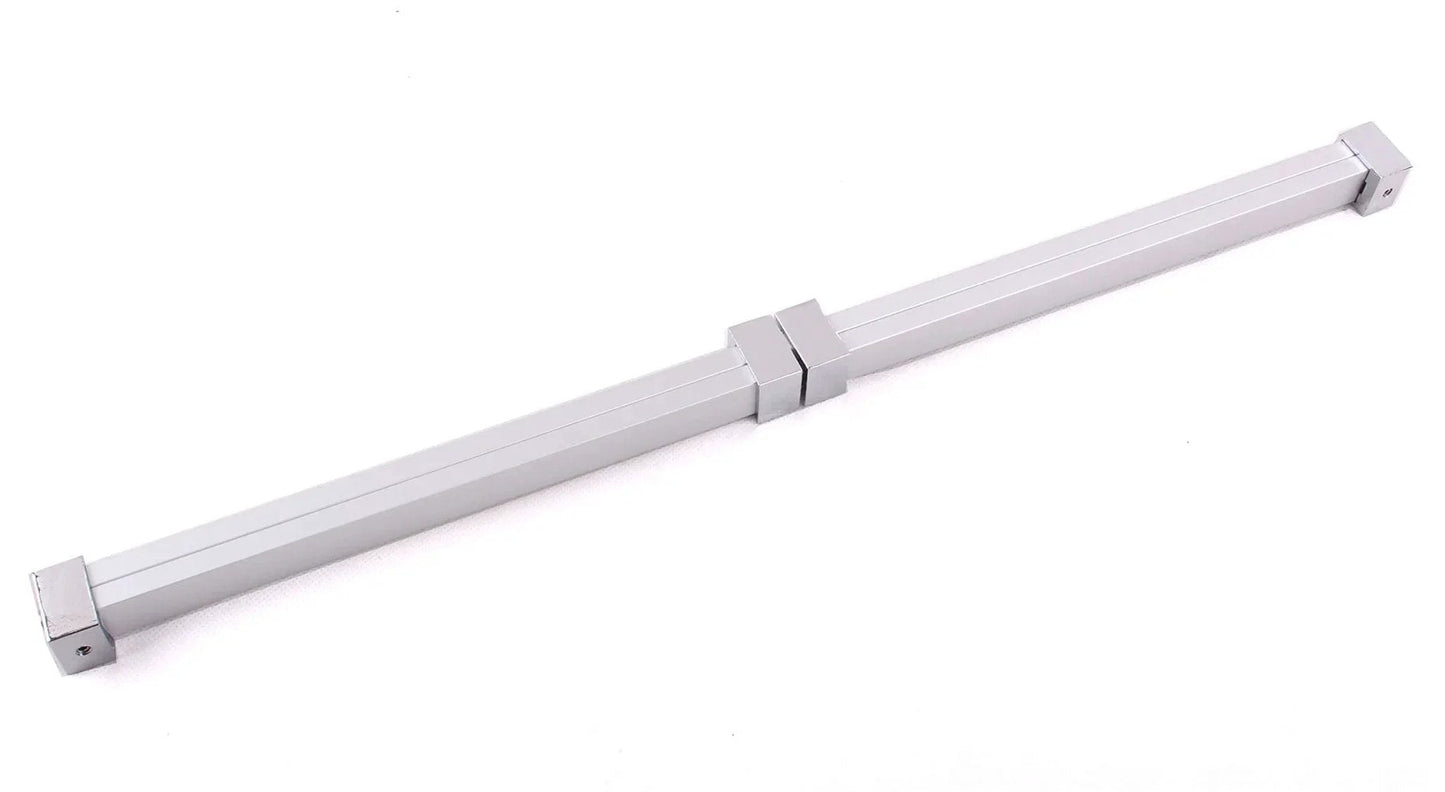 Silver Cabinet Door Vertical Swing Lift Up Stay Pneumatic Arm Kitchen Mechanism Hinges, side view
