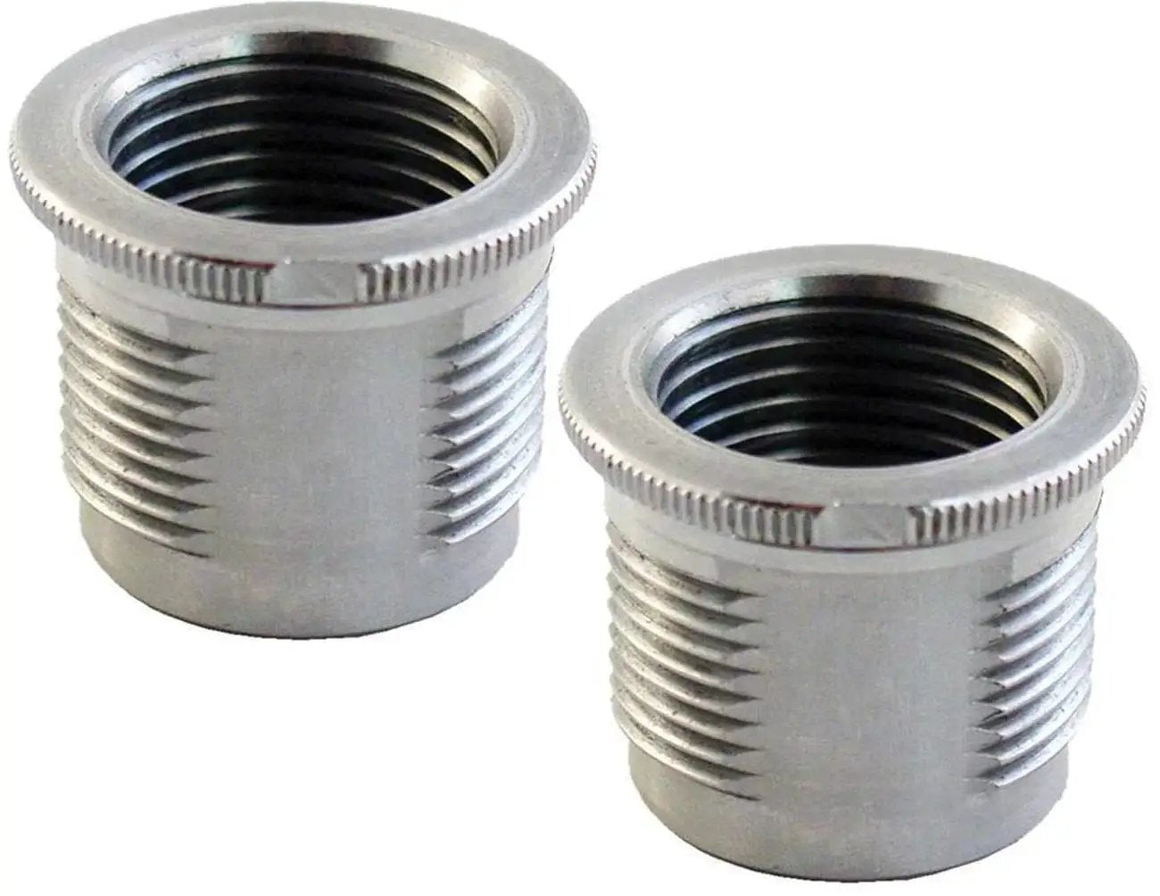 Lightning Fast Breech Lock Quick Change Bushings For Easy Die Swaps And Multi Caliber Reloading With A Silver Finish Durable And Long Lasting