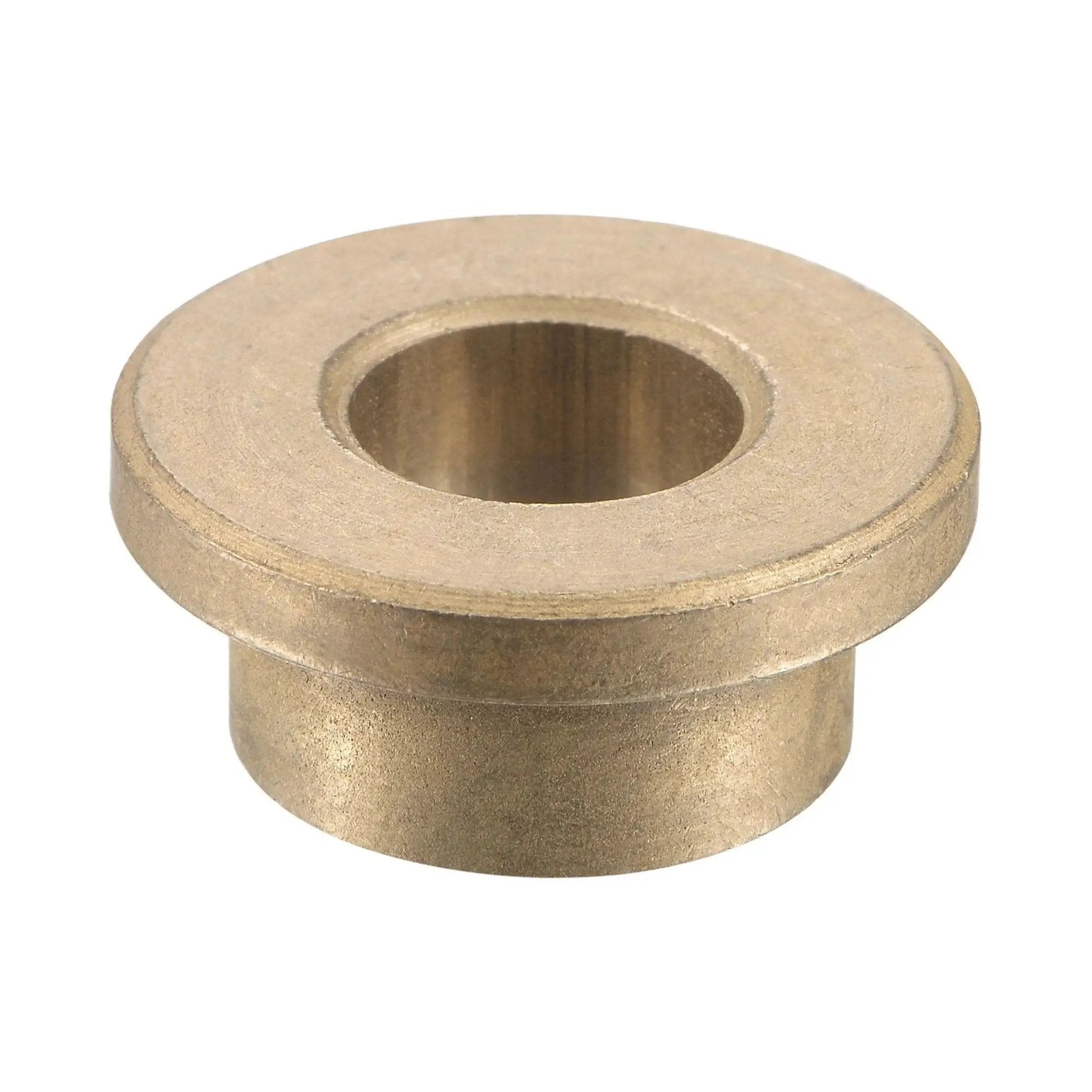 Flange Sleeve Bearing Set 10mm Bore 16mm Outer Diameter 10mm Length Flange Diameter 22mm Flange Thickness 3mm Sintered Bronze Self Lubricating Bushing