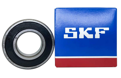 SKF 6205 2RSH C3 Double Rubber Seal Bearings Two Pack 25 By 52 By 15 Millimeter Deep Groove High Speed Radial And Axial Load Support Designed For Industrial Machinery Fans Conveyors Motors And Agricultural Equipment