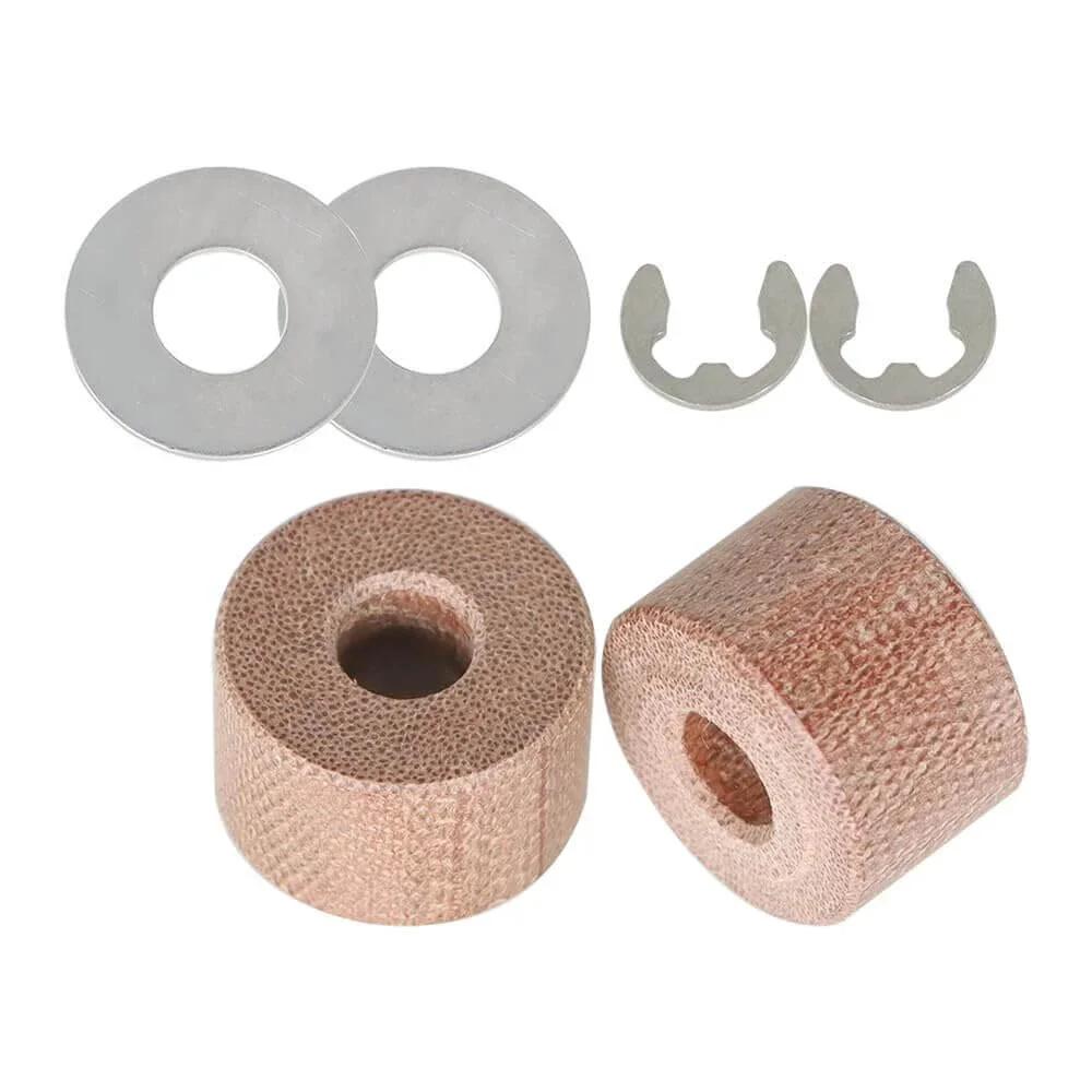 For SKI-DOO #417127016 Secondary Clutch QRS Hard Fiber Torque Rollers 1212 with washers and clips