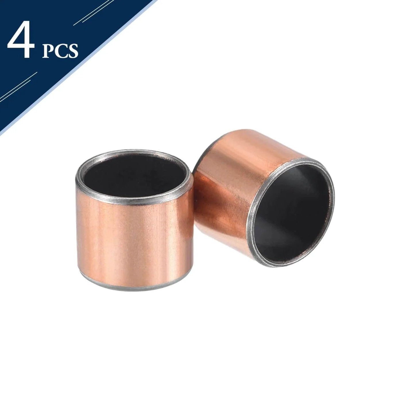 Self Lubricating Sleeve Bearing Three Quarter Inch Bore Seven Eighths Inch Outer Diameter Three Quarter Inch Length Four Pack